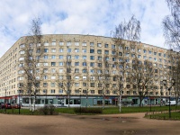 Vyiborgsky district, Toreza avenue, house 9. Apartment house