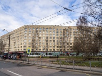 Vyiborgsky district, Toreza avenue, house 9. Apartment house