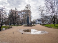 Vyiborgsky district, public garden 