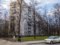 Vyiborgsky district, Karbyshev st, house 6 к.1. Apartment house