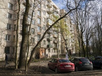 Vyiborgsky district, Karbyshev st, house 8. Apartment house