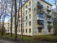 Vyiborgsky district, Novorossiyskaya st, house 46. Apartment house