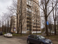 Vyiborgsky district, Parkhomenko avenue, 房屋 35/7. 公寓楼