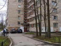 Vyiborgsky district, Parkhomenko avenue, 房屋 35/7. 公寓楼