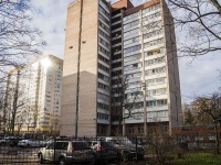 Vyiborgsky district, Parkhomenko avenue, house 39. Apartment house