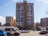 Kalininsky district, Piskaryovskij avenue, house 18. Apartment house