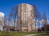 Kalininsky district, Piskaryovskij avenue, 房屋 40 к.2. 公寓楼