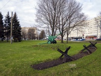 Kalininsky district, memorial на площади мужестваNepokoryonnih avenue, memorial на площади мужества