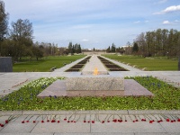 Калининский район, Непокорённых проспект. Пискарёвское мемориальное кладбище. Вечный огонь