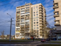 Kalininsky district, Grazhdanskiy avenue, 房屋 18. 公寓楼