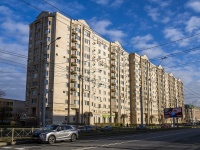 Kalininsky district, Grazhdanskiy avenue, 房屋 24. 公寓楼