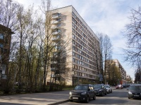 Kalininsky district, Grazhdanskiy avenue, house 27 к.1. Apartment house