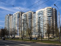 Kalininsky district, Grazhdanskiy avenue, house 36. Apartment house