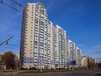 Kalininsky district, Grazhdanskiy avenue, house 36. Apartment house