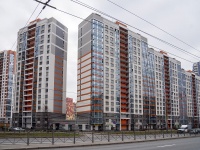 Kalininsky district, Kushelevskaya doroga st, house 3 к.2. Apartment house