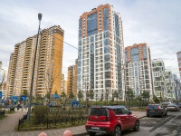 Kalininsky district, Kushelevskaya doroga st, house 3 к.7. Apartment house