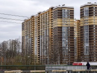 Kalininsky district, Kushelevskaya doroga st, house 7 к.4. Apartment house