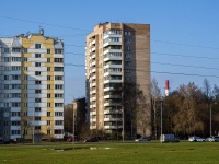 Kalininsky district, Marshala blyuhera avenue, house 21 к.1. Apartment house