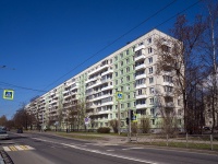 Kalininsky district, Mechnikov avenue, 房屋 11. 公寓楼