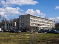 Kalininsky district, gymnasium № 159 Калининского района, Mechnikov avenue, house 16