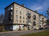 Kalininsky district, Gerasimovskaya st, 房屋 15. 公寓楼