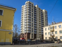 Kalininsky district, Bestuzhevskaya st, 房屋 23. 公寓楼