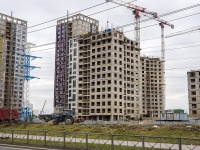 Kalininsky district,  , house 77 к.4. building under construction