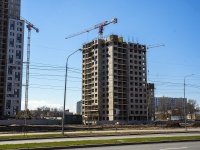 Kalininsky district,  , house 77 к.4. building under construction