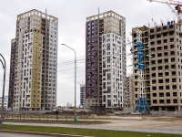 Kalininsky district,  , house 77 к.5. building under construction