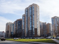 Kalininsky district, Butlerov st, house 11 к.1. Apartment house