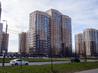 Kalininsky district, Butlerov st, house 11 к.1. Apartment house