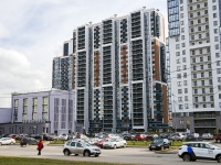 Kalininsky district, Bogoslovskaya st, house 4 к.1. Apartment house