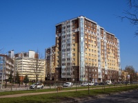 Kalininsky district, Metallistov avenue, house 116. Apartment house