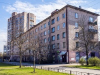 neighbour house: avenue. Metallistov, house 88. Apartment house