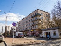 neighbour house: avenue. Metallistov, house 100. Apartment house