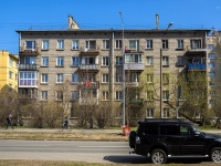 Kalininsky district, Metallistov avenue, house 101. Apartment house