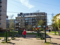 Kalininsky district, Metallistov avenue, 房屋 101. 公寓楼