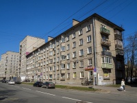 Kalininsky district, Metallistov avenue, 房屋 111. 公寓楼