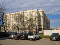 Kalininsky district, Metallistov avenue, house 117 с.1. Apartment house