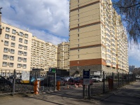 Kalininsky district, Metallistov avenue, house 117 с.1. Apartment house