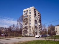 Kalininsky district, avenue Metallistov, house 114 к.2. Apartment house