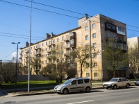 neighbour house: avenue. Metallistov, house 120. Apartment house