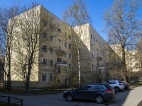 Kalininsky district, Metallistov avenue, 房屋 122. 公寓楼