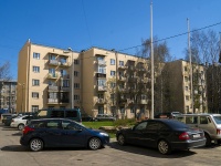 neighbour house: avenue. Metallistov, house 122. Apartment house