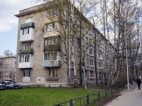 Kalininsky district, Metallistov avenue, 房屋 124. 公寓楼