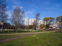 Kalininsky district, park Любашинский сад Metallistov avenue, park Любашинский сад 