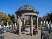 Kalininsky district, avenue Metallistov. sculpture