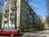 Kalininsky district, Vernosti st, house 10 к.1. Apartment house