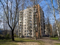 Kalininsky district, Vernosti st, house 24. Apartment house