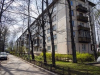 Kalininsky district, Vernosti st, house 46 к.1. Apartment house